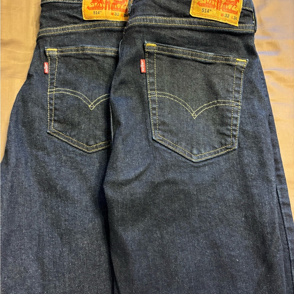 Levi's Men's 514 Straight leg Jeans (set of 2)